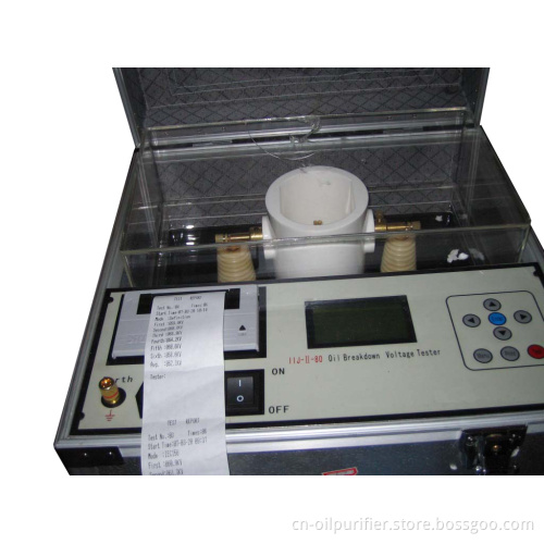 Electric Strength Oil Tester for Transformer Oil